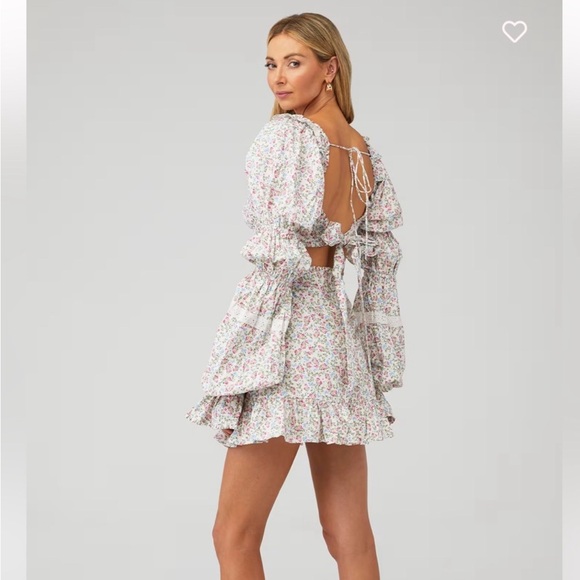 For Love and Lemons Lucca Mini Dress Medium - Picture 4 of 16